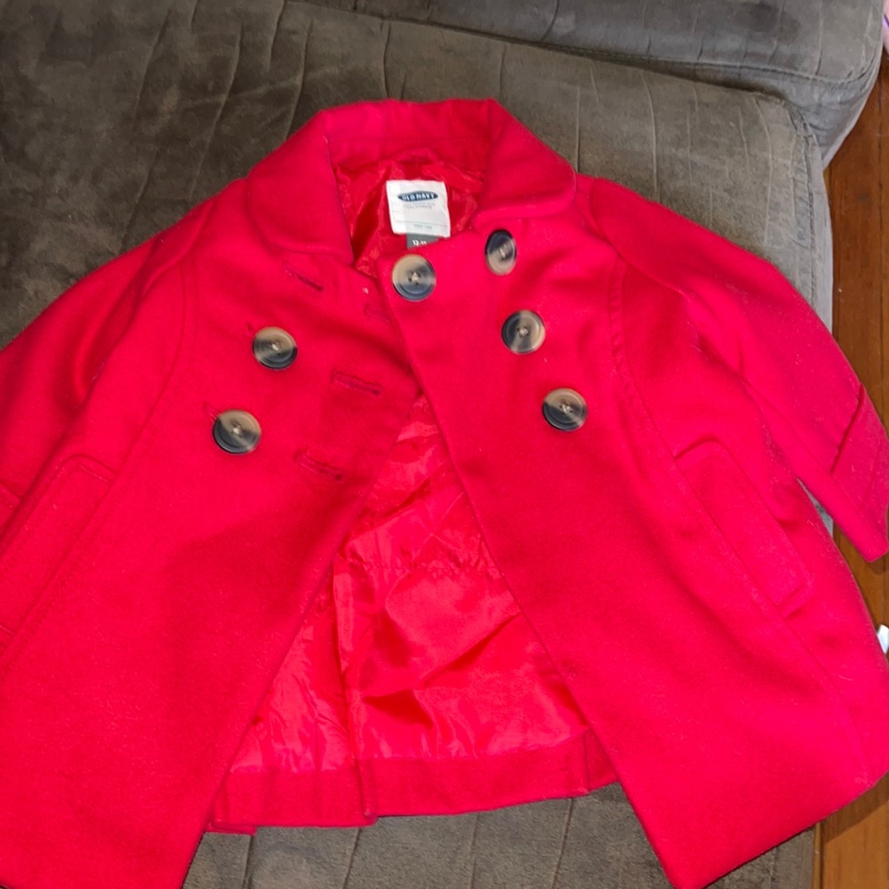 Old navy trench coat 12-18 months